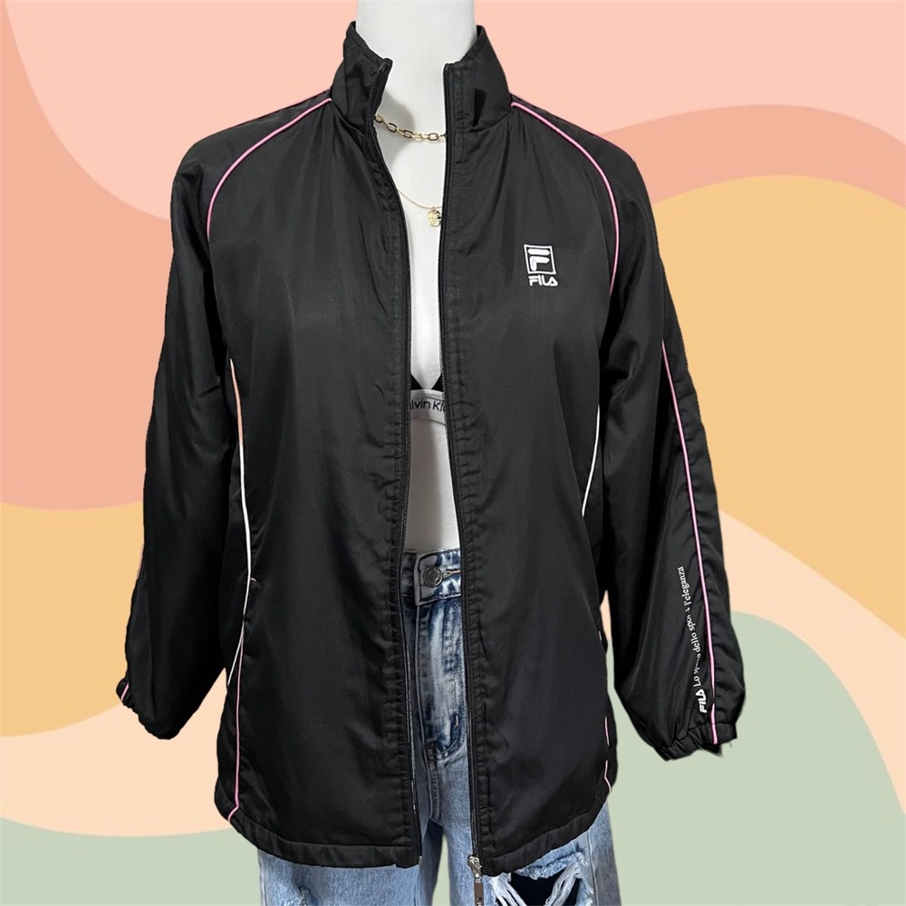 FILA Zip up Fleece Lined Jacket